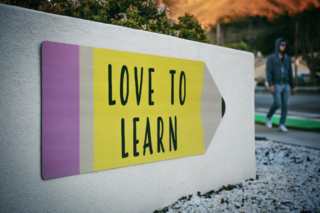 love to learn text
